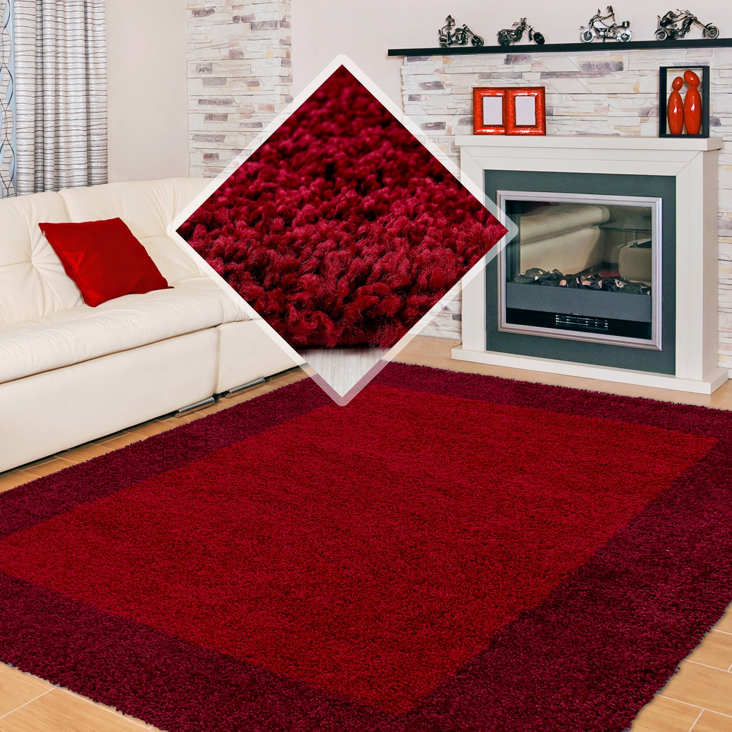 Quality Red Rugs | Buy Rugs Online UK | The Rugshop