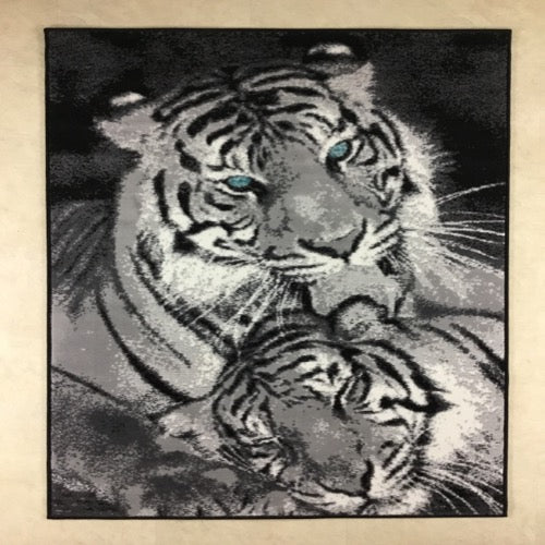 Tiger and Cub Grey