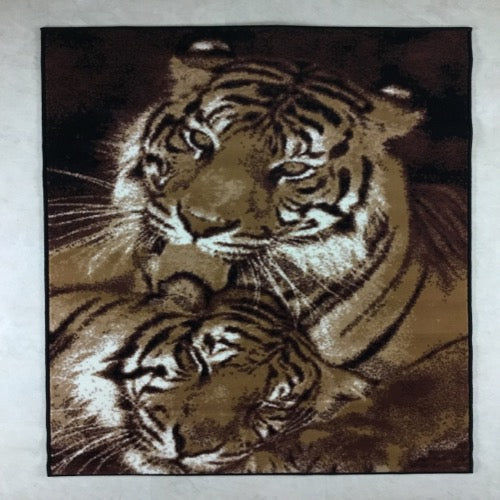 Tiger and Cub Brown
