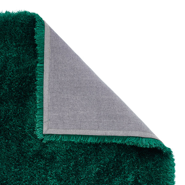 Montana Shaggy Rug in Jewel Green
