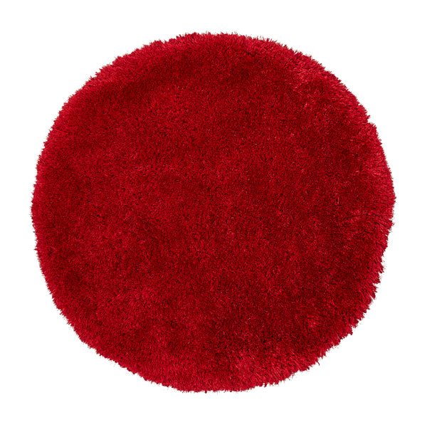 Montana Shaggy Circle Red