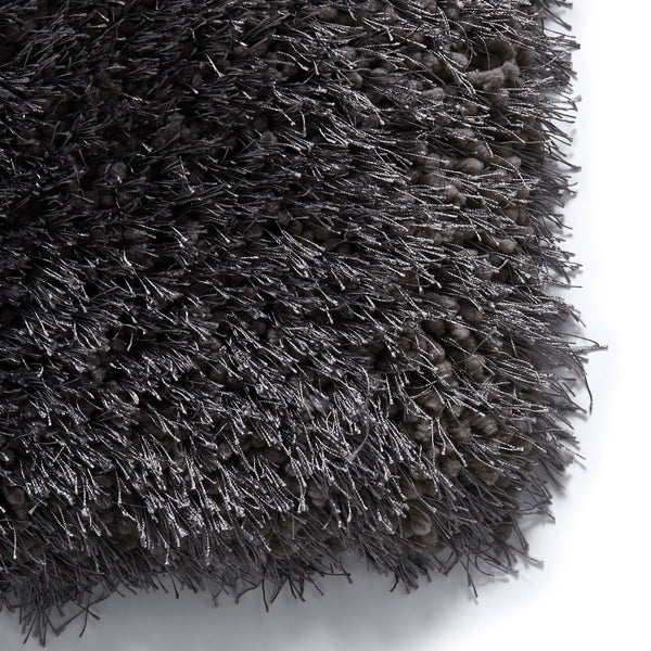 Montana Shaggy Rug in Dark Grey