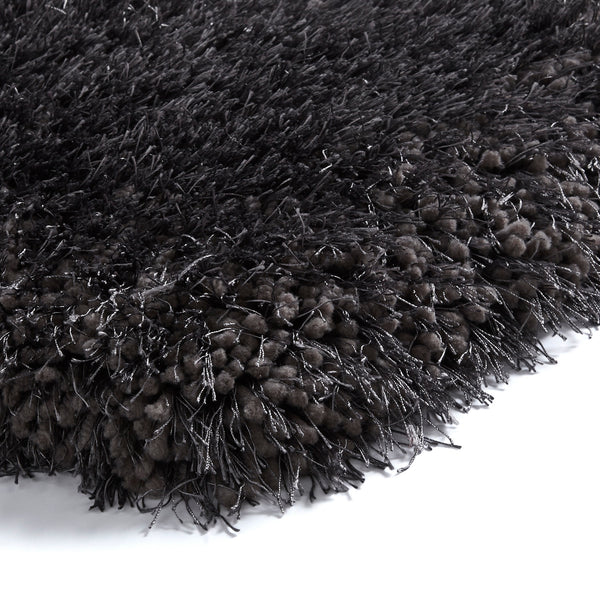 Montana Shaggy Rug in Dark Grey