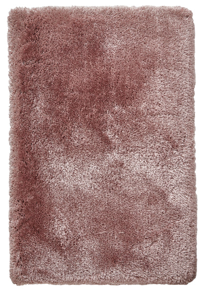 Montana Shaggy Rug in Rose