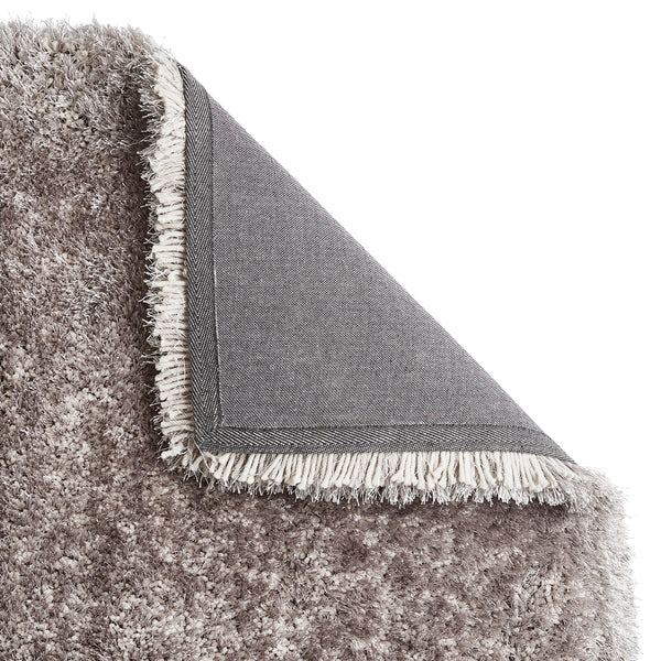 Montana Shaggy Rug in Silver