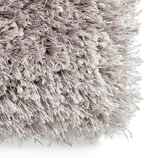 Montana Shaggy Rug in Silver