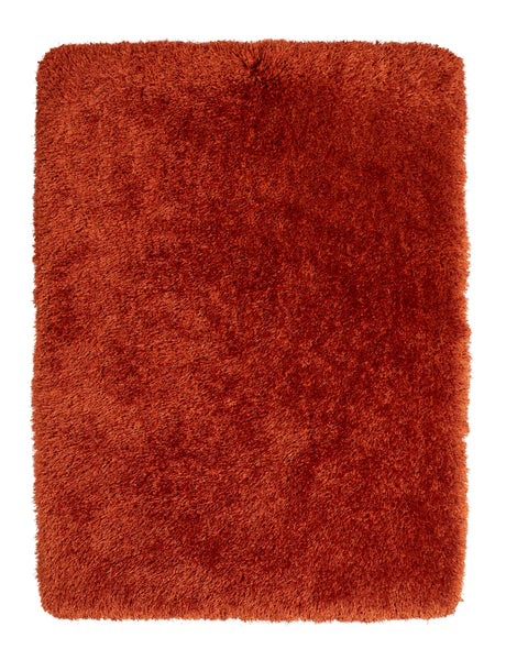 Montana Shaggy Rug in Terracotta